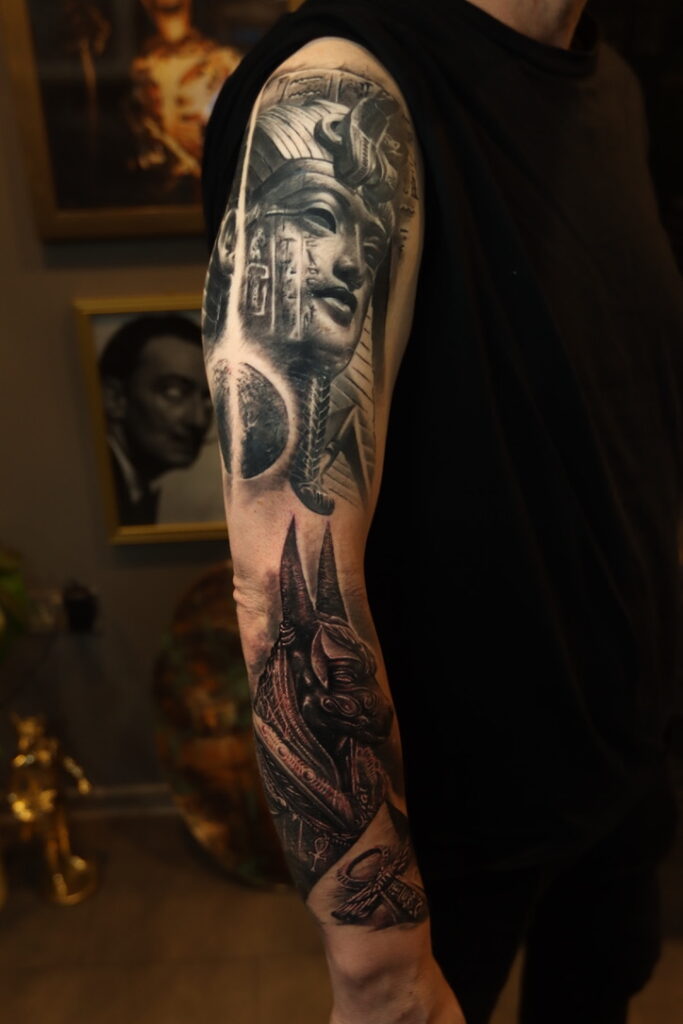 Full Sleeve Tattoo (Right Arm)